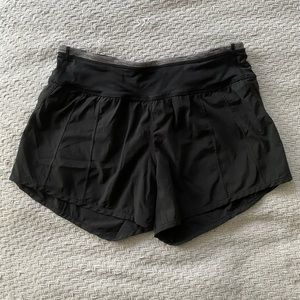 Lululemon Stretchy Shorts Attached Interior Bottom
